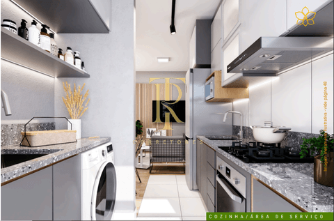 Apartamento à venda em Cachoeirinha, Jardim Betânia, com 2 quartos, com 42.5 m², Santa Catarina